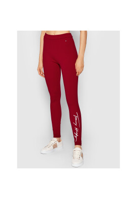 Tommy Hilfiger Клин Stretch Script WW0WW30977 Червен Slim Fit - Pepit.bg