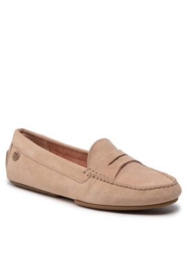Tommy Hilfiger Мокасини Essential Th Mocassin FW0FW06343 Бежов - Pepit.bg