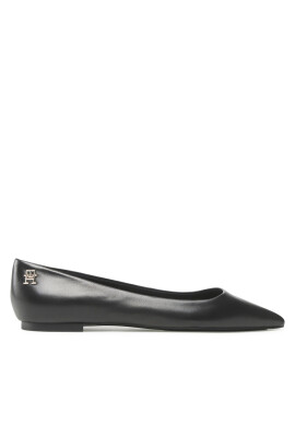 Tommy Hilfiger Балеринки Th Pointed FW0FW07242 Черен - Pepit.bg