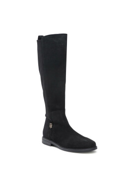 Tommy Hilfiger Офицерки Essentials Longboot FW0FW05992 Черен - Pepit.bg