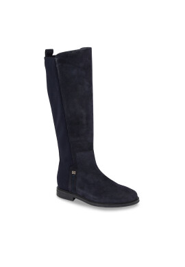 Tommy Hilfiger Офицерки Tommy Essentials Longboot FW0FW07476 Син - Pepit.bg