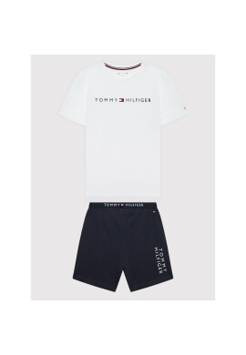 Tommy Hilfiger Пижама Basics UB0UB00437 Бял Regular Fit - Pepit.bg