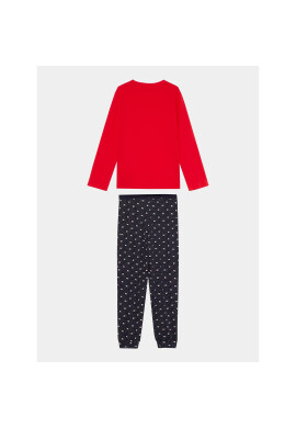 Tommy Hilfiger Пижама UB0UB00503 Червен Regular Fit - Pepit.bg