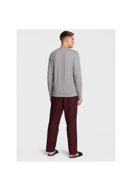Tommy Hilfiger Пижама UM0UM02685 Сив Regular Fit - Pepit.bg