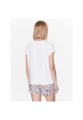 Tommy Hilfiger Пижама UW0UW04149 Бял Regular Fit - Pepit.bg