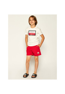 Tommy Hilfiger Плувни шорти Medium Drawstring UB0UB00272 D Червен Regular Fit - Pepit.bg