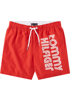 Tommy Hilfiger Плувни шорти Medium Drawstring UB0UB00273 D Червен Regular Fit - Pepit.bg