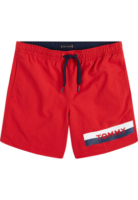 Tommy Hilfiger Плувни шорти Medium Drawstring UB0UB00277 D Червен Regular Fit - Pepit.bg