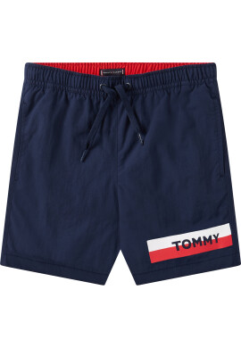 Tommy Hilfiger Плувни шорти Medium Drawstring UB0UB00277 D Тъмносин Regular Fit - Pepit.bg