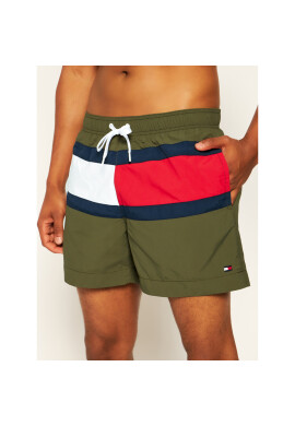 Tommy Hilfiger Плувни шорти Medium UM0UM01070 Зелен Regular Fit - Pepit.bg