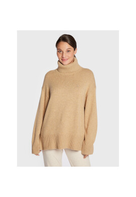 Tommy Hilfiger Поло Blend WW0WW35763 Бежов Oversize - Pepit.bg