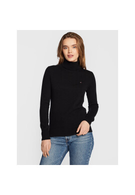 Tommy Hilfiger Поло WW0WW35892 Черен Regular Fit - Pepit.bg
