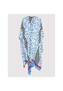 Tommy Hilfiger Пончо AW0AW11816 Син - Pepit.bg