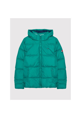 Tommy Hilfiger Пухено яке Essential KB0KB05879 Зелен Regular Fit - Pepit.bg