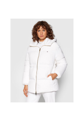 Tommy Hilfiger Пухено яке WW0WW30920 Бял Regular Fit - Pepit.bg