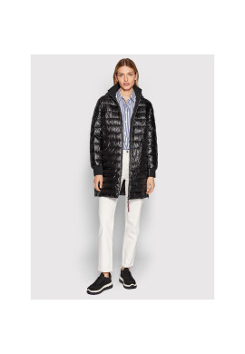 Tommy Hilfiger Пухено яке Sporty Sorona Side Zip WW0WW35089 Черен Relaxed Fit - Pepit.bg
