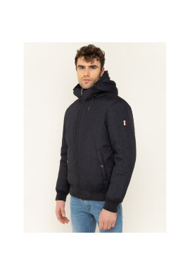 Tommy Hilfiger Пухено яке Structure MW0MW11876 Сив Regular Fit - Pepit.bg
