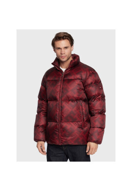 Tommy Hilfiger Пухено яке Zero Gravity Monogram MW0MW28736 Бордо Regular Fit - Pepit.bg