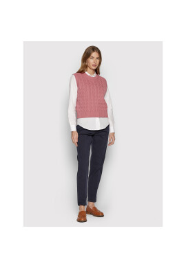 Tommy Hilfiger Пуловер Cable WW0WW34898 Розов Regular Fit - Pepit.bg