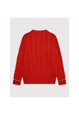 Tommy Hilfiger Пуловер Essential KB0KB06920 D Червен Regular Fit - Pepit.bg