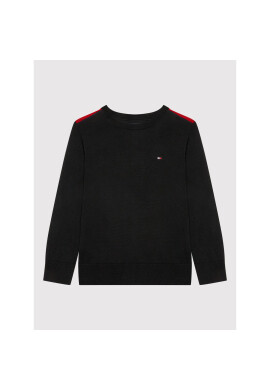 Tommy Hilfiger Пуловер Essential KB0KB06947 D Черен Regular Fit - Pepit.bg