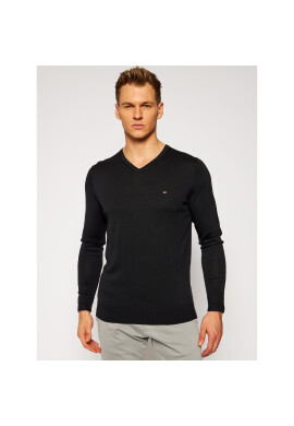Tommy Hilfiger Пуловер MW0MW04979 Черен Regular Fit - Pepit.bg