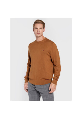 Tommy Hilfiger Пуловер MW0MW28046 Кафяв Regular Fit - Pepit.bg