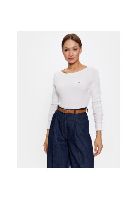 Tommy Hilfiger Пуловер WW0WW40099 Бял Regular Fit - Pepit.bg