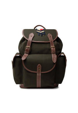 Tommy Hilfiger Раница Highlight Eco Canvas Backpack AM0AM07220 Зелен - Pepit.bg