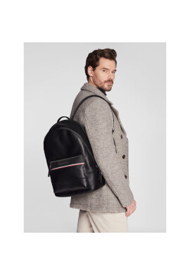 Tommy Hilfiger Раница 1985 Pu Backpack AM0AM09266 Черен - Pepit.bg