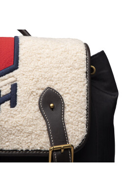 Tommy Hilfiger Раница Th Highlight Flap Backpack AM0AM08011 Тъмносин - Pepit.bg