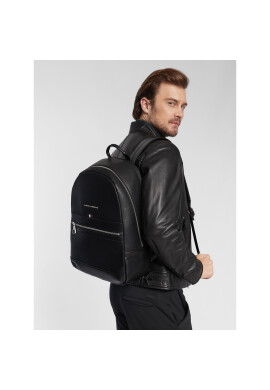 Tommy Hilfiger Раница Th Transit Pu Backpack AM0AM10306 Черен - Pepit.bg