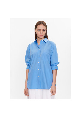 Tommy Hilfiger Риза 1985 WW0WW39198 Син Oversize - Pepit.bg