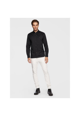 Tommy Hilfiger Риза Core Flex MW0MW25035 Черен Regular Fit - Pepit.bg