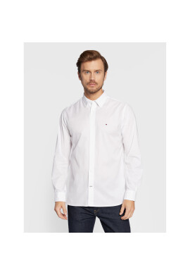 Tommy Hilfiger Риза Core Flex Poplin MW0MW25035 Бял Regular Fit - Pepit.bg