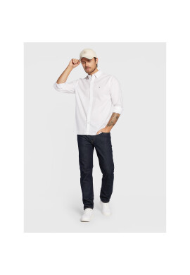 Tommy Hilfiger Риза Core Flex Poplin MW0MW25035 Бял Regular Fit - Pepit.bg