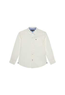 Tommy Hilfiger Риза Essential KB0KB06495 D Бял Regular Fit - Pepit.bg