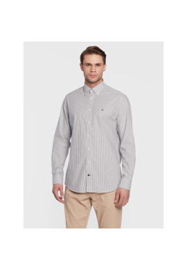 Tommy Hilfiger Риза Essential MW0MW29146 Сив Regular Fit - Pepit.bg