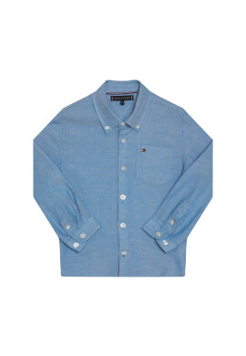 Tommy Hilfiger Риза Essential Solid Oxford KB0KB05823 M Син Regular Fit - Pepit.bg