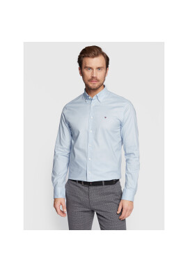 Tommy Hilfiger Риза Flex MW0MW29969 Син Regular Fit - Pepit.bg