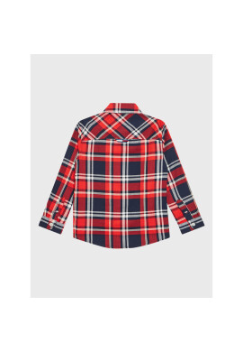 Tommy Hilfiger Риза Herringbone KB0KB07512 Червен Regular Fit - Pepit.bg