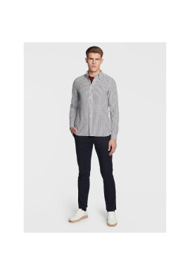 Tommy Hilfiger Риза Multi Gingham MW0MW28326 Бял Slim Fit - Pepit.bg
