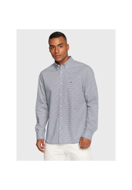 Tommy Hilfiger Риза MW0MW26405 Син Regular Fit - Pepit.bg