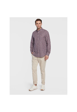 Tommy Hilfiger Риза MW0MW29149 Бордо Regular Fit - Pepit.bg