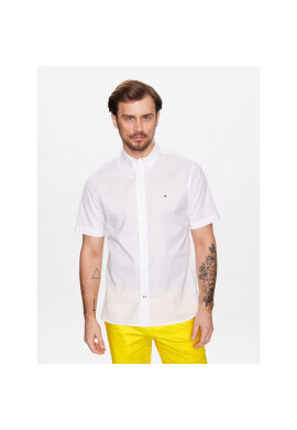 Tommy Hilfiger Риза MW0MW31382 Бял Regular Fit - Pepit.bg