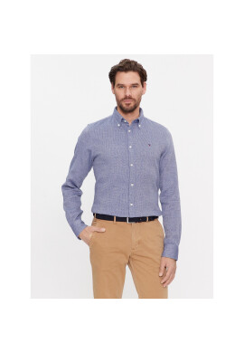 Tommy Hilfiger Риза MW0MW32879 Син Regular Fit - Pepit.bg