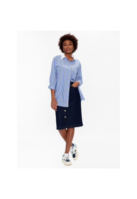 Tommy Hilfiger Риза Prep Stp WW0WW37142 Син Oversize - Pepit.bg