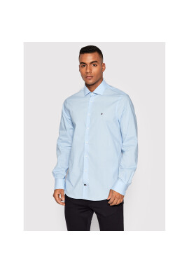 Tommy Hilfiger Риза Solid MW0MW26028 Син Slim Fit - Pepit.bg