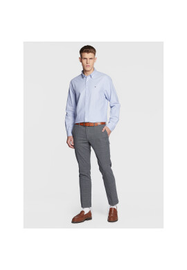 Tommy Hilfiger Риза Solid Oxford MW0MW29143 Син Regular Fit - Pepit.bg