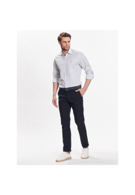 Tommy Hilfiger Риза Stretch MW0MW30643 Бял Regular Fit - Pepit.bg